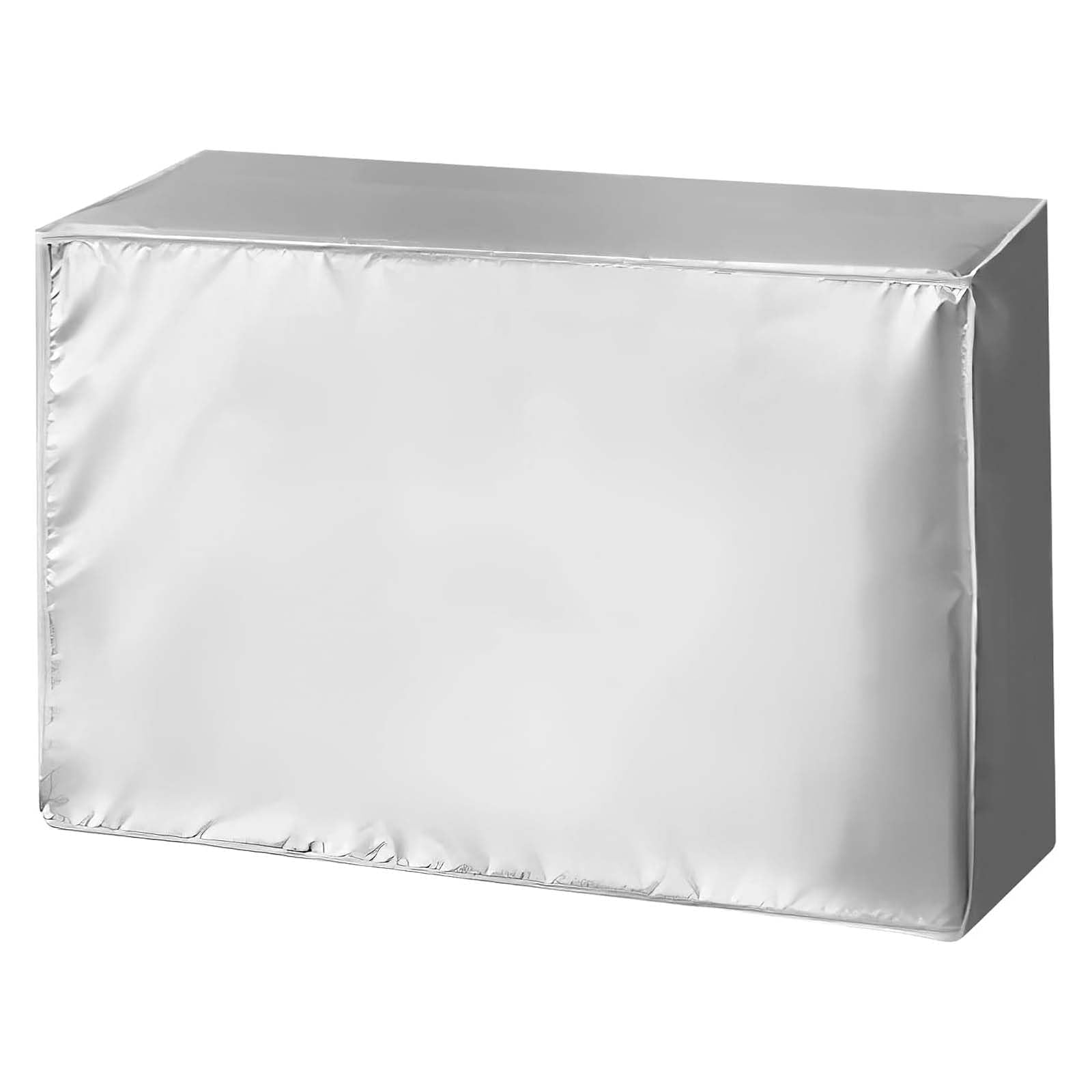 Premium Außenklimaanlage Abdeckung - Wasserdicht und UV-beständig, Schutzabdeckung aus Silberbeschichtetem Polyester, 86 x 32 x 56 cm, für Heim und Gewerbe, Staubdicht und Langlebig
