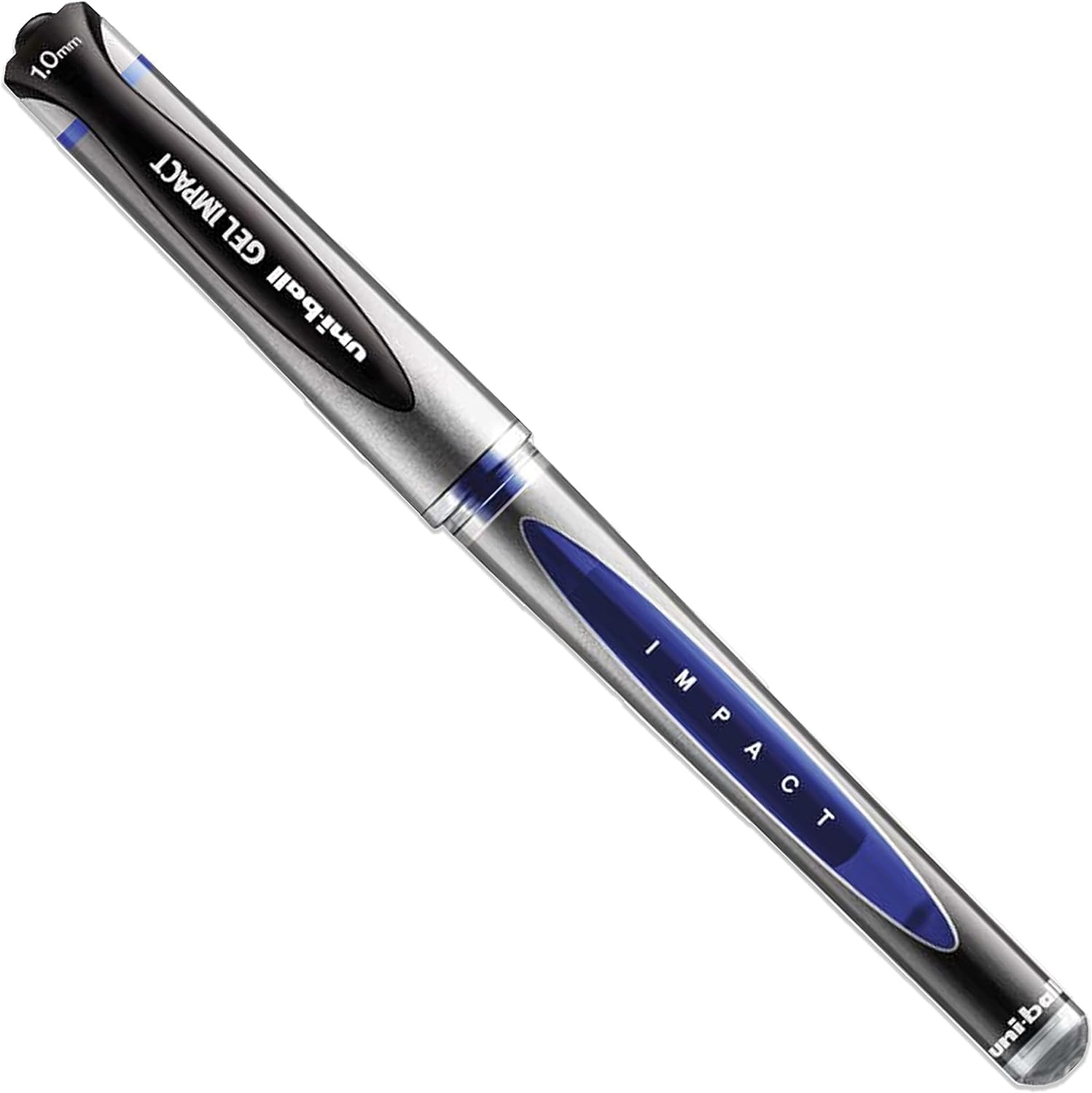 uni-ball UM-153S Gel Impact Broad Rollerball Pens - 1mm Nib, 0.6mm Line Width - Blue Ink (8), 1 unité (Lot de 8) - Image 2
