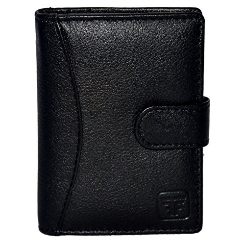 Fashion Freak Card Holder for Men – ATM Card Wallet for Men & RFID Credit Card Holder, Soft Genuine Leather, Non-Bulky Design, Made in India – Ideal Gift for Men