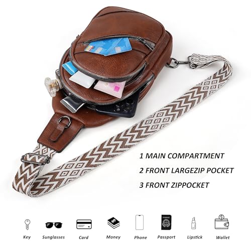 TANTOMI Leather Sling Bag - Use Code 3VWUYT39 for Discount