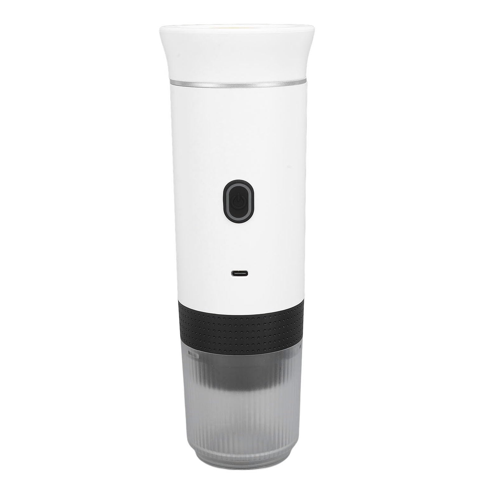 RiToEasysports Caffettiera Elettrica Portatile Comodo Funzionamento con un Pulsante per gli Appassionati di Auto e attività All'aperto (WHITE)