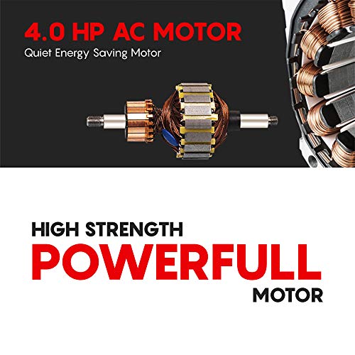 Image of PowerMax Fitness TAC-400 6HP AC Motorized Semi-Commercial Auto-incline Treadmill for Home Gym, Max user 140kg, Top speed 18kmph, 1400x450mm Running deck, Manual Lubrication, Bluetooth, USB, Speaker.