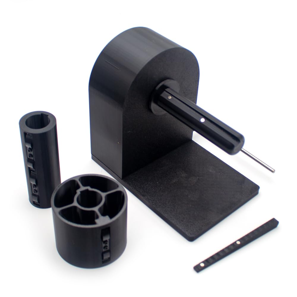 Mini Avvolgitore Elettrico per Etichette, Macchina per Riavvolgimento Automatico di Micro Codici a Barre Etichette per Codici a Barre Adesivi Etichette Lavabili
