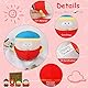 OSDUE South Park Plush, Südpark Plüschpuppe, Cartman Puppe Plüschtiere, Soft Plush Figure für Geburtstagsgeschenk Anime Cartoon Fans Kinder Erwachsene (19cm)