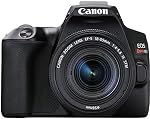 Canon EOS Rebel SL3 DSLR Camera with 18-55mm Lens (Black) (3453C002) + 64GB Memory Card + Case + Card Reader + Flex Tripod + Hand Strap + Cap Keeper + Memory Wallet + Cleaning Kit (Renewed)
