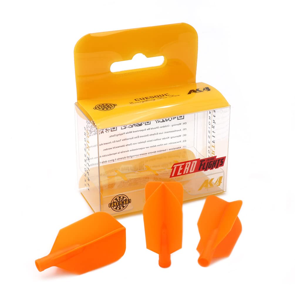 CUESOUL TERO AK4 Dart Flights schlanke Form, 3er-Set (CS-AK4+11SCYS)