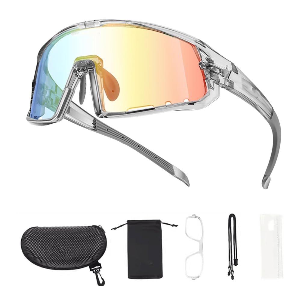 Fotochromowe okulary rowerowe do roweru szosowego okulary sportowe na świeżym powietrzu