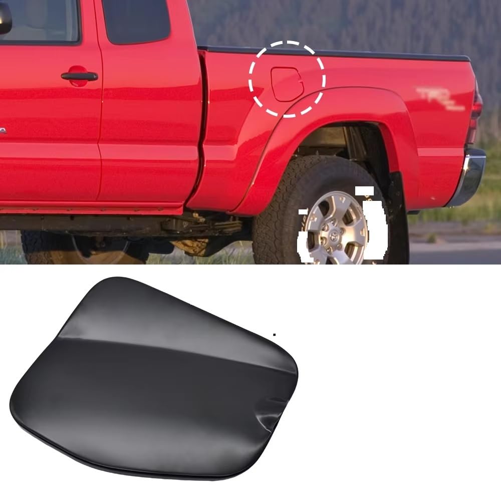 Tappo Carburante Auto Para Toyota Para Tacoma 2005-2015 Tapa De Llenado Combustible Cama 6 Pies Cubierta Puerta Tanque Gasolina Negra Solapa 77305-04905
