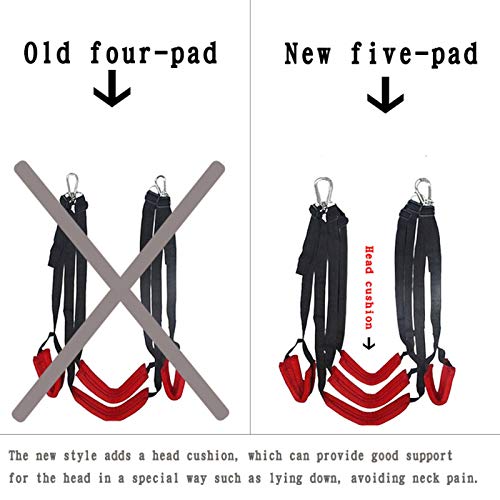 SM Bondage Gear Swing Stoelen Opknoping Deur Sex Meubels Bandjes Flirten Bondage Touw BDSM Bondages Erotische Spel… - Afbeelding 3