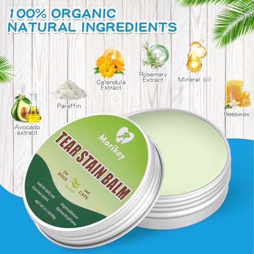 Pet Tear Stain Remove Balm21oz 100 Organic  Natural Planted Balm Soother  Moisturizer Eye Care for Dogs and Catsrelief Eye Area Dry Tear Staingentle and Nonirritation  Cucciolini Doodles Pet tear stain remove balm2 1oz 100 organic  natural planted balm soother  moisturizer eye care for dogs and catsrelief eye area dry tear staingentle and non irritation   cucciolini doodles