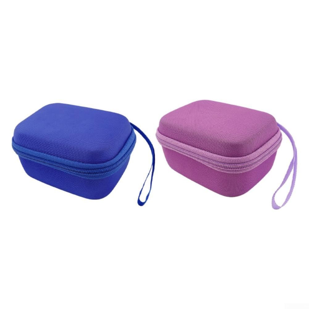 Yoto Mini étui de voyage compact en EVA pour livres audio, design léger pour enfants (bleu)