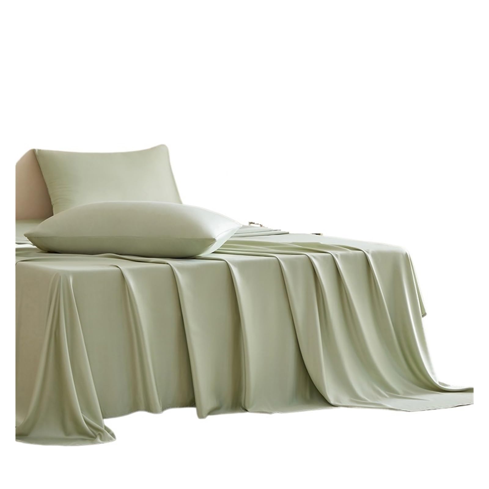 Drap-housse en soie et taies pour des nuits fraîches et soyeuses en été