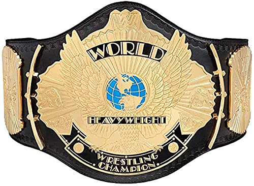 Diamond Wear Replica Winged Eagle Championship Title Belt Multi (Black), X-Large
