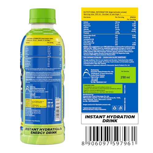 Image of Fast&Up Reload Ready to Drink - Refreshing Lemon FLavour 250ml