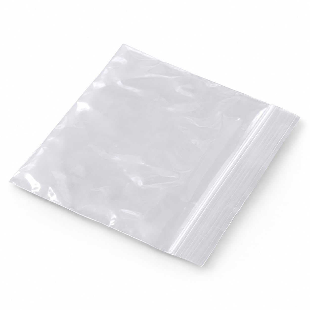 1" x 1" 2 Mil Clear Reclosable Polyethylene Bag by Glownary – 18 Inches X 24 Inches, Aluminum, Clear, Pack of 100, Model 442rc01012