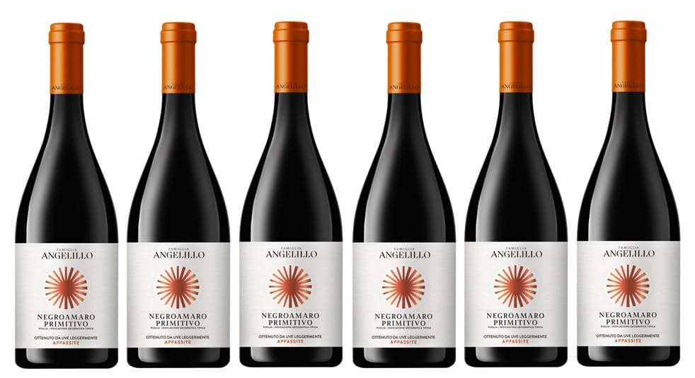6x 0,75l - 2024er - Latentia - Famiglia Angelillo - Negroamaro & Primitivo