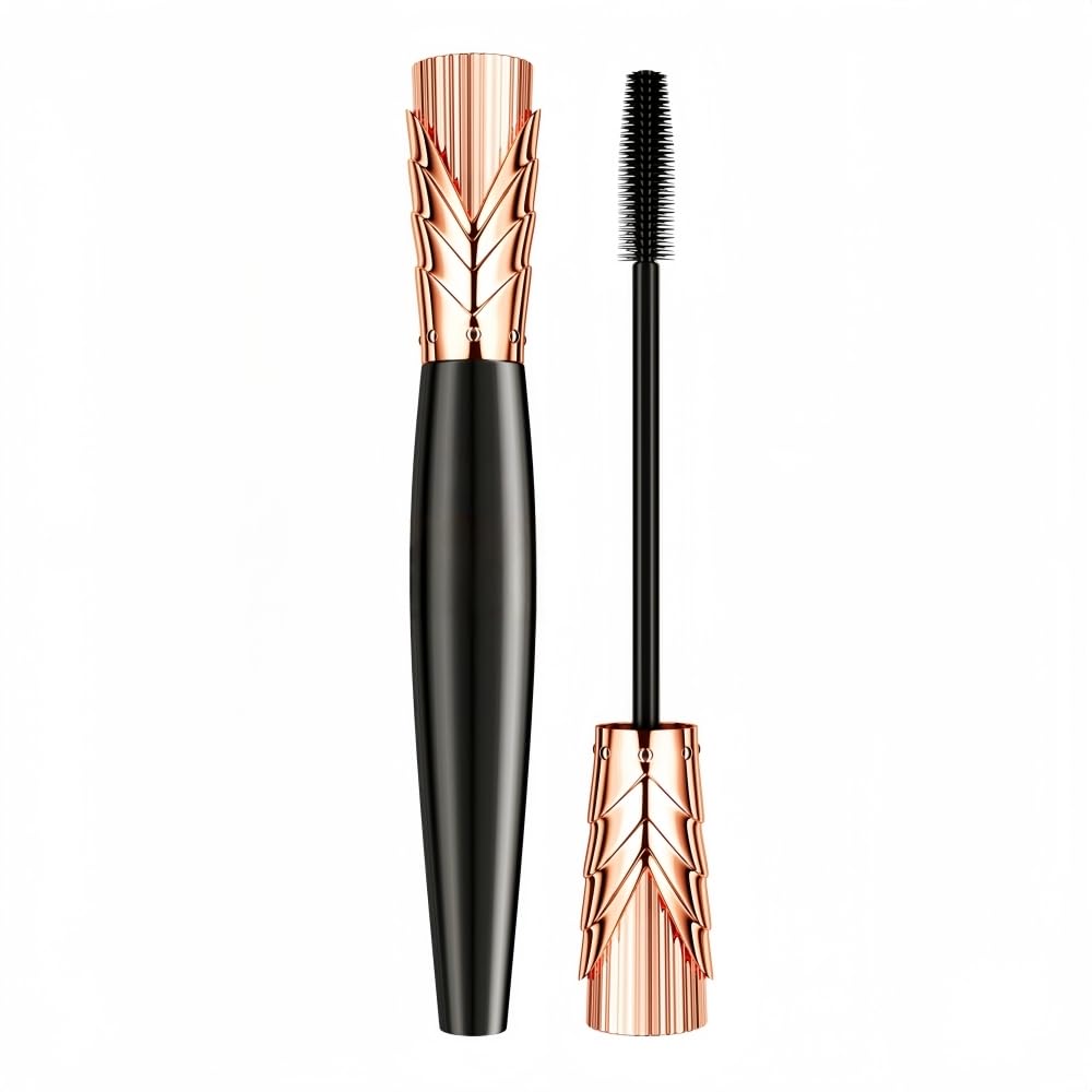 Black Mascara,Waterproof, Smudge-Proof, Volume and Length, No Clumping, Long-Lasting and Thick, All Day Full, Easy to Remove, Curling