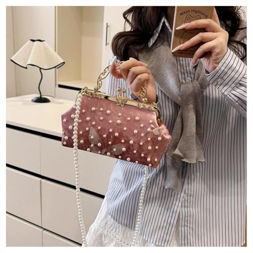 Bolso Tote Mariposa de Perlas para Mujer miniatura 7