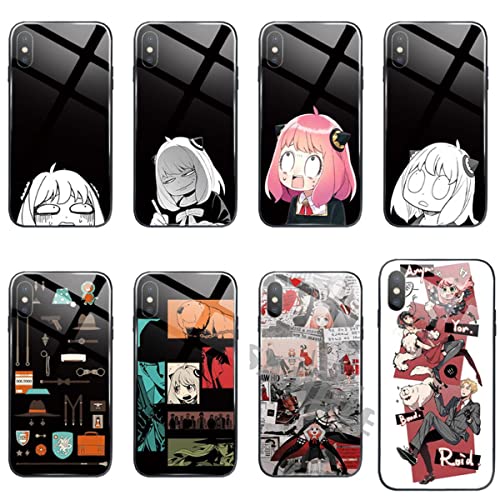 OHMM スパイファミリー スマホケース 携帯ケース Iphone13ケースiphone13Proケース ロイド フォージャー ヨル ブライア アーニャ 携帯電話ケース Iphone用ケース コスプレ小物 人気アニメ 萌えグッズ 滑り止め 薄型 脱着簡単 iPhone多機種対応