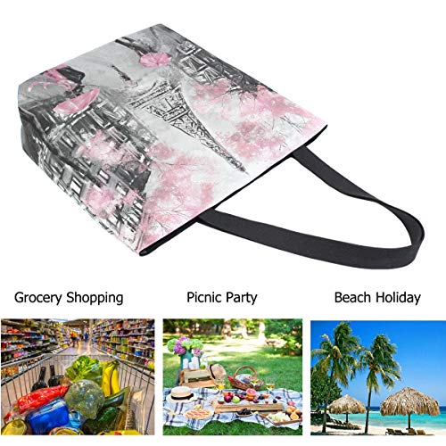 Fashion Beautiful Printed Pattern Extra Large Shoulder Tote Bag for Beach Travel Weekender Gym Grocery Shopping2