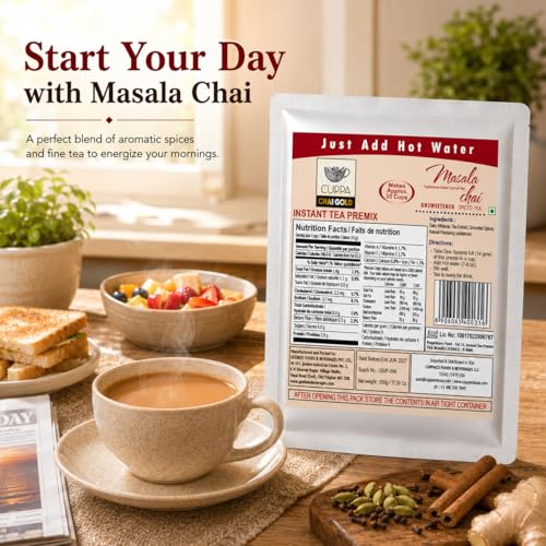 Té chai premix sin azúcar 500g miniatura 5