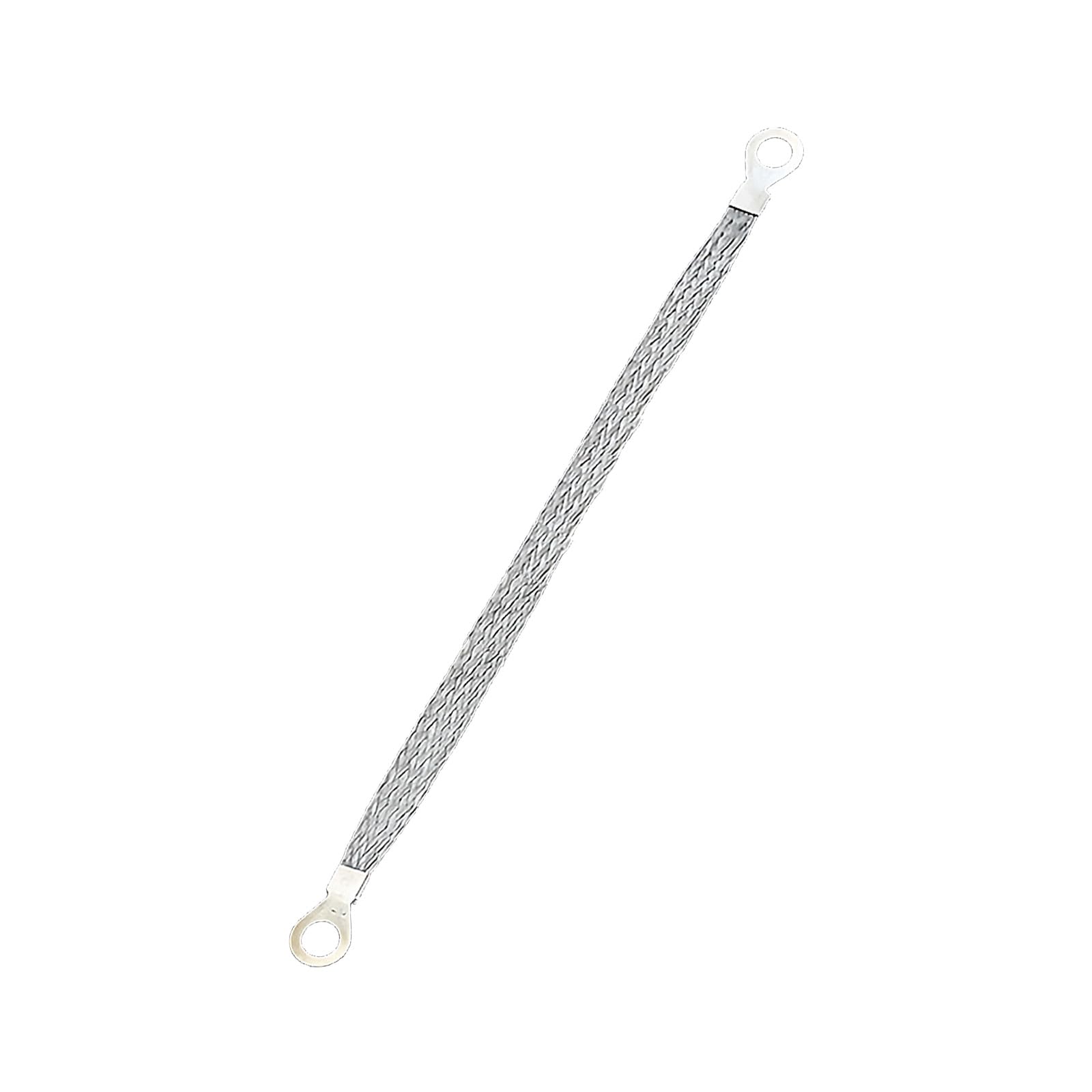 Durability Tin Plated Copper Grounding Strap 6 Square Mm Jump Cable for Cabinet Door and Machine Bridge 100Mm-300Mm Tinned Bronze Twist