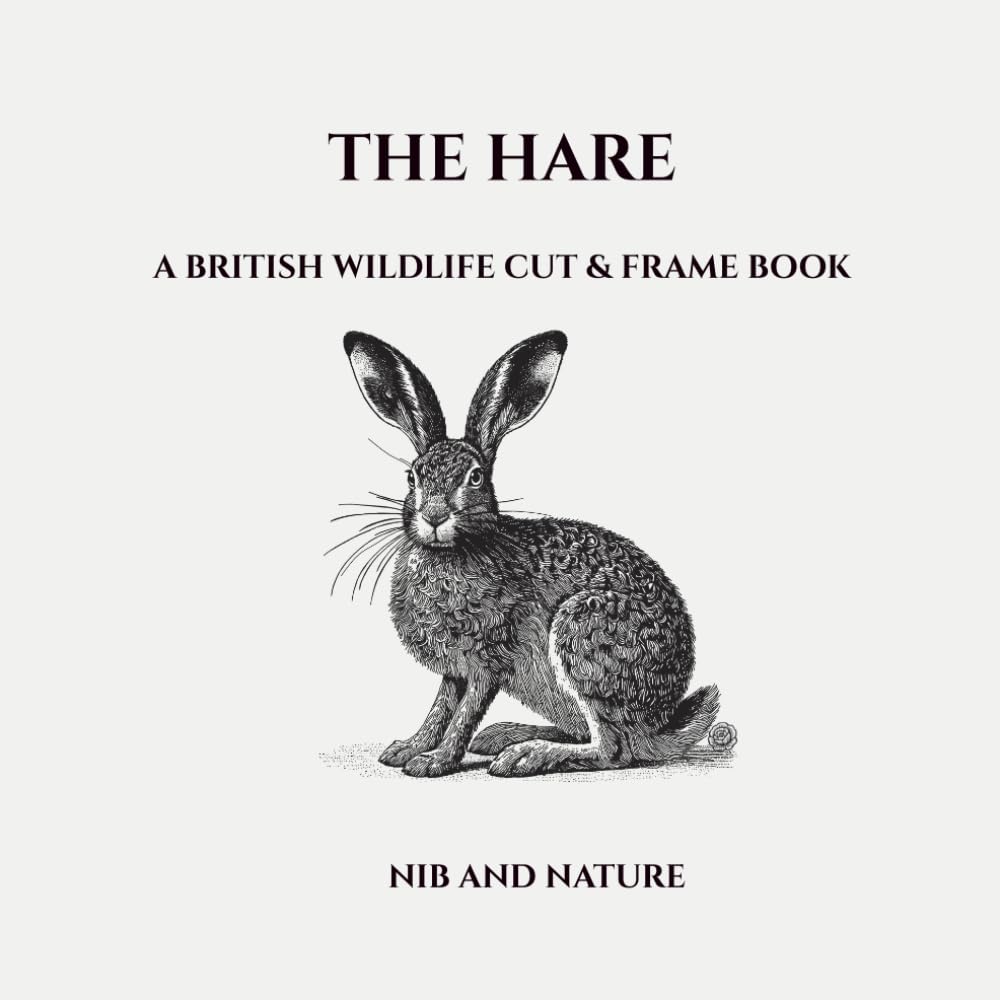 The Hare: A British Wildlife Cut & Frame Book