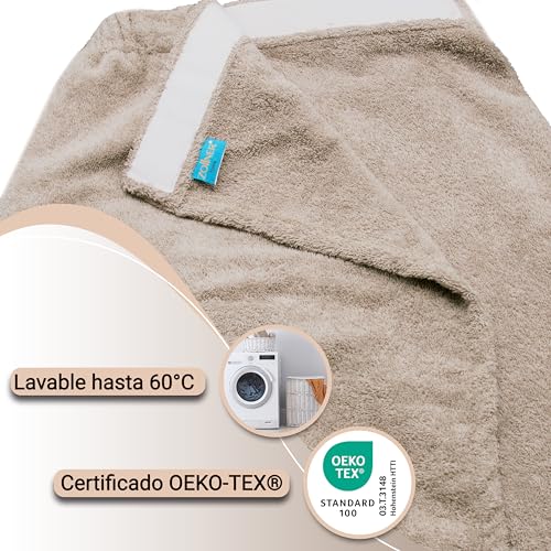 Miniatura 4 de Zollner Toalla Sauna Para Mujer, Beige, Algodón, L-Xl, Otras Tallas Y Colores