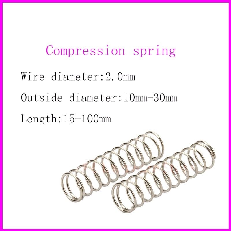 Amazon | 圧縮スプリング ワイヤー径 2.0mm 外径 11/21/22/24