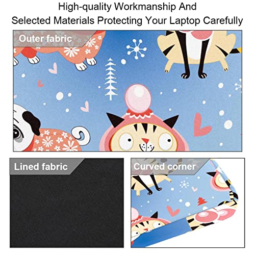 Sac à bandoulière pour ordinateur portable 13 13.3 14.5 pouces chat - 3