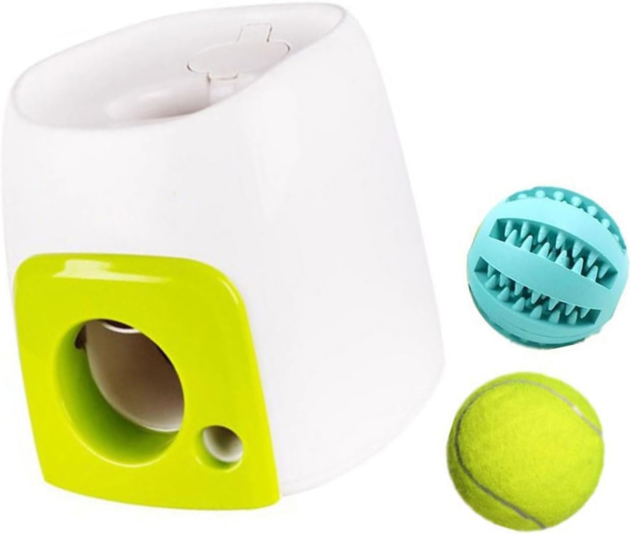 Dog Anxieties Relief Ball Launchers Treat Dispenser Toy Simple Operations for Various Portable Dog Toy