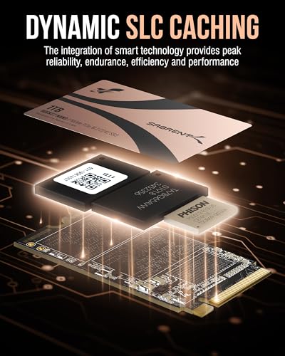 Image of SABRENT Rocket 2242 1TB NVMe SSD, PCIe 4.0 x4 M.2 2242 Internal Solid State Drive, TLC NAND, Up to 7300MB /s Read & 6400MB /s Write, Compact SSD for Laptops, Mini PCs & Handheld Devices (SB-2742-1TB)