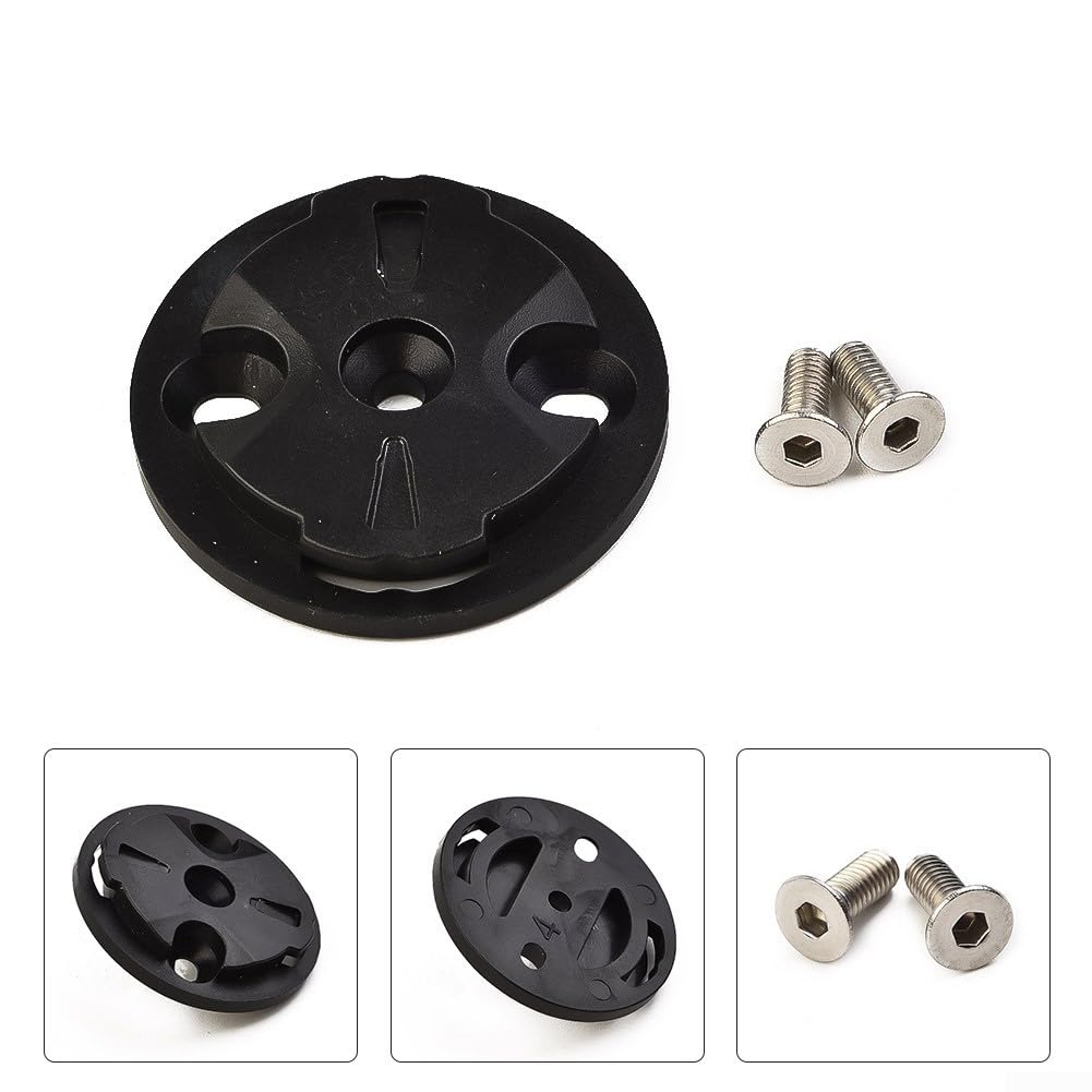 SPORTARC Soporte de bicicleta para computadora, base fija, piezas de reparación de asiento macho para Garmin Cronómetro, base de fijación, piezas de reparación de asiento macho para Garmin macho,