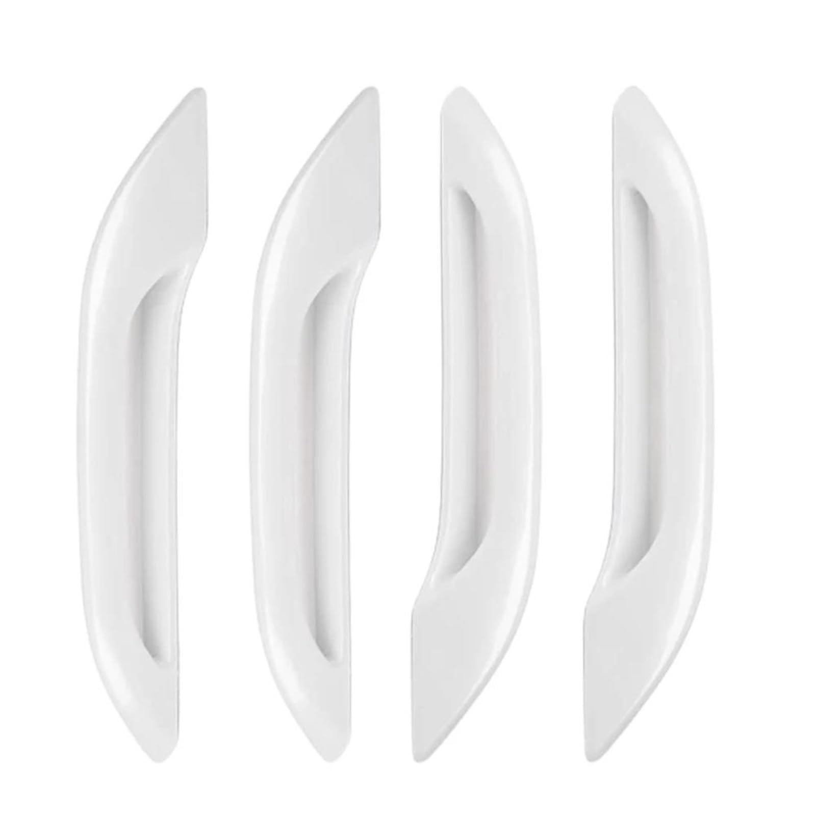 Piwine Bianco Car Door Handle Sticker Trims For Tesla For Model 3/Y 2017 2018 2019-2023 Exterior Freeze Plus Patch(Bianco)