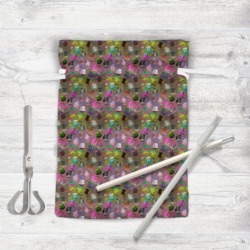 Image of ArtzFolio Art Deco D2 | Pouch Wrist Potli Bag | Bag for Weddings & Casual Parties