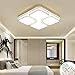 Produktbild 64W Modern Design LED Deckenlampe Dimmbar mit Fernbedienung LED Deckenleuchte Wohnzimmer Schlafzimmer Energieeinsparung Innen-Beleuchtung[Energieklasse A++]