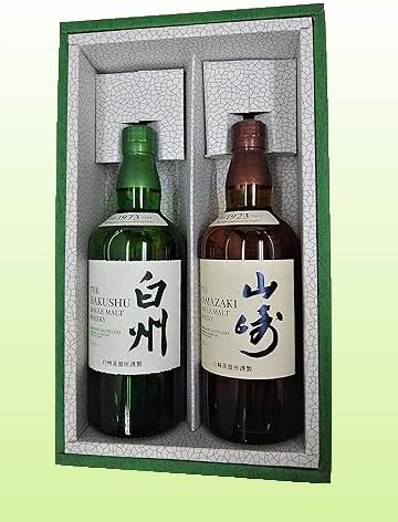 山崎、白州700ml各2本