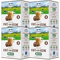 Central Lechera Asturiana Cápsulas de Café con Leche -