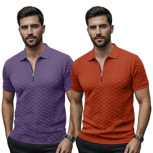 Image of Preneum Men's Poly Cotton Rich Solid Polo Tshirt | Collar Tshirts | Half Sleeves | Plain-Regular Fit (Available in Plus Sizes)
