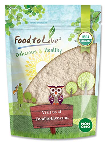 Food to Live Organic White Quinoa Flour, 2 Pounds –