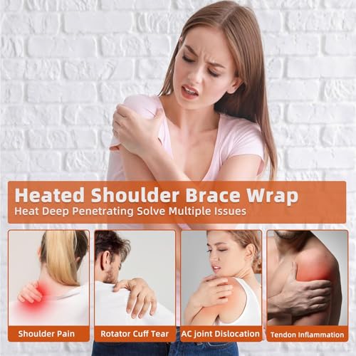 MOTAYU Shoulder Heating Pad Heated Wrap Review