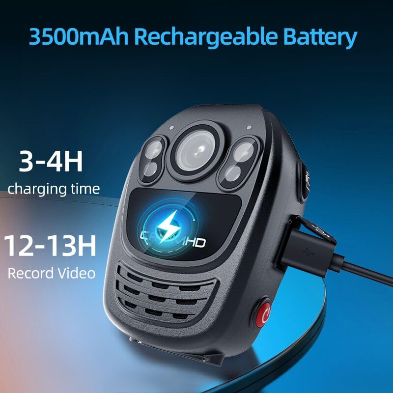 Camera pieton HD 1440P YX1 vision nocturne pour securite et voyage - 3