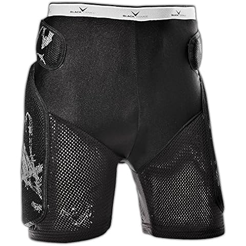 Black Crevice Adult Protector Shorts Black black Size:S Cover