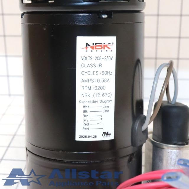 NBK-12167C Inducer Motor 208-230V