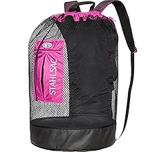 Stahlsac Bonaire Mesh Backpack Dive Bag -Yellow : Amazon.ca