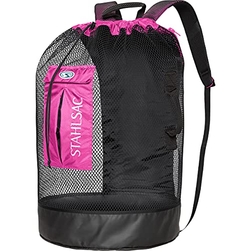 STAHLSAC Bonaire Mesh Backpack Padded shoulder straps and Durably designed with snag-resistant mesh best snorkel gear bags