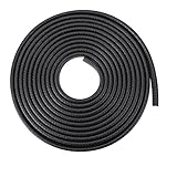 Kantenschutz, 10 M Kantenschutz Gummi, Auto Gummidichtung Fensterdichtung (Schwarz, 10M)
