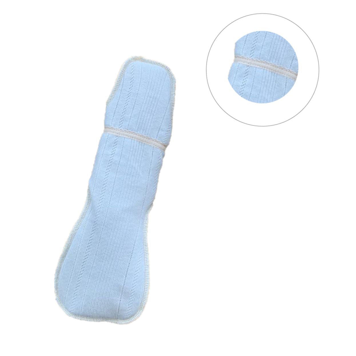 FRCOLOR Compresa sanitaria lavable de algodón para menstruación, compresas sanitarias reutilizables, compresas sanitarias sostenibles, reutilizables, compresas menstruales, almohadillas de tela