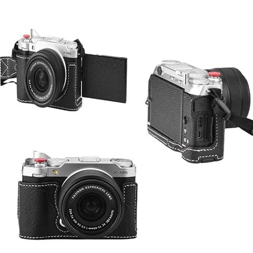 For Fujifilm x-m5 p[P[X Jo[yJYJIEJIEzϏՌ EVAn[hP[X gѕ֗ ϏՌ h~ Sʕی^ I x-m5 یJo[(ubN)