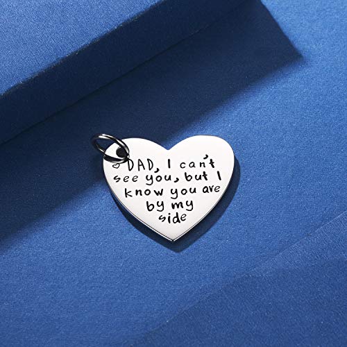 CJ&M Personalised Wedding & Memorial Jewellery - Loss of Father Rememberance Bouquet Custom Charm2